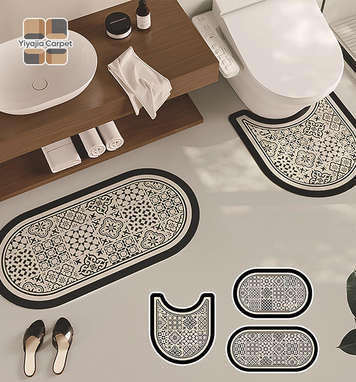 Vintage Style Floor Mat